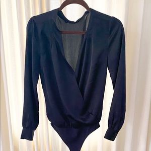 Abercrombie Silk Bodysuit